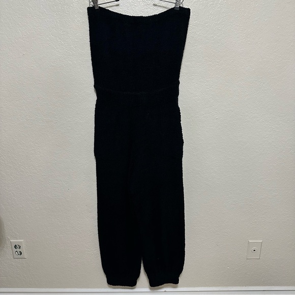 New FREE PEOPLE black Claire One-Piece jumpsuit size M - Picture 5 of 13